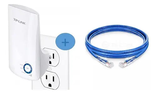 Rompemuros Amplificador De Señal Internet Red Wifi + Cable de 5mts