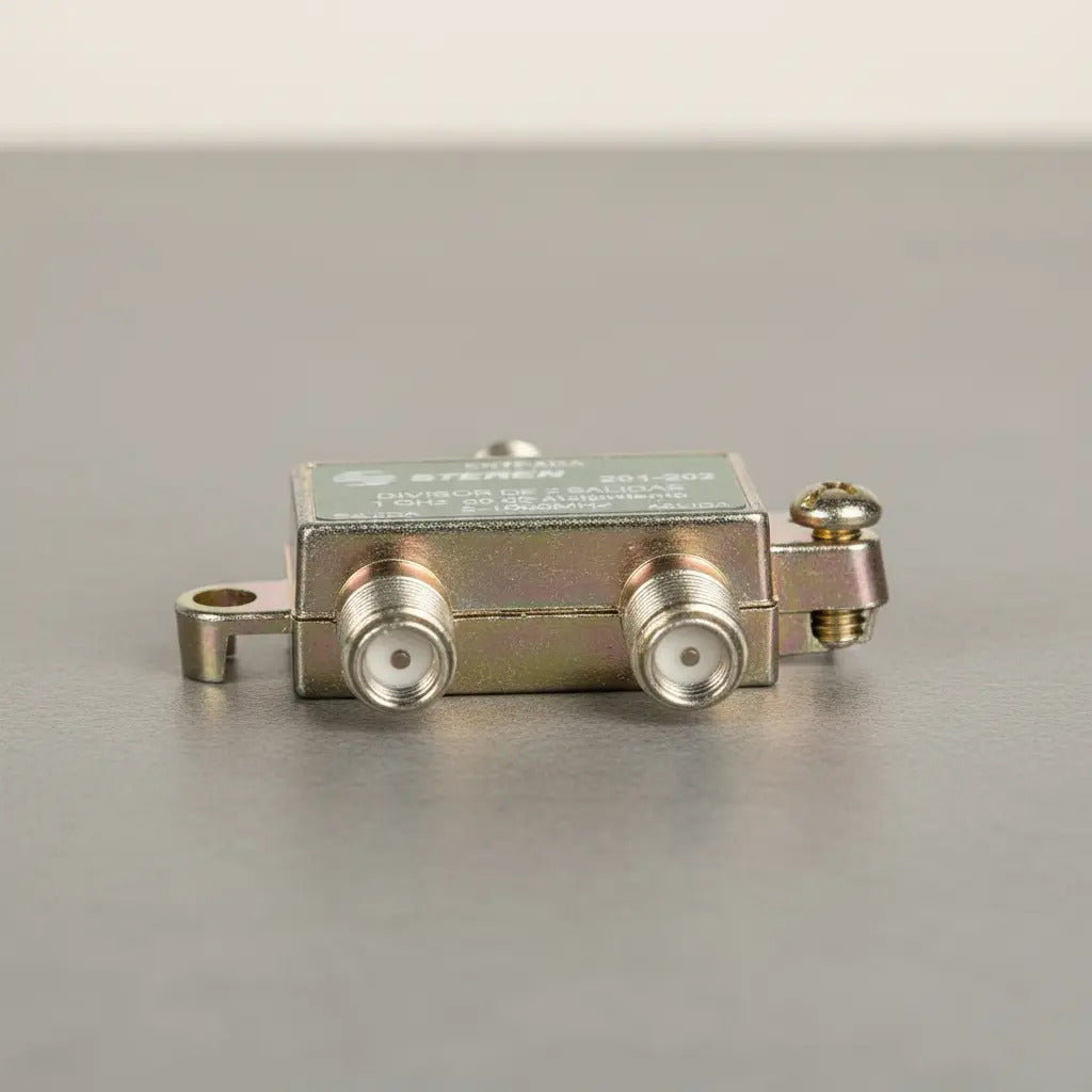 Divisor De 2 Salidas, De 75 Ohms, 1 Ghz, 90 Db 201-202