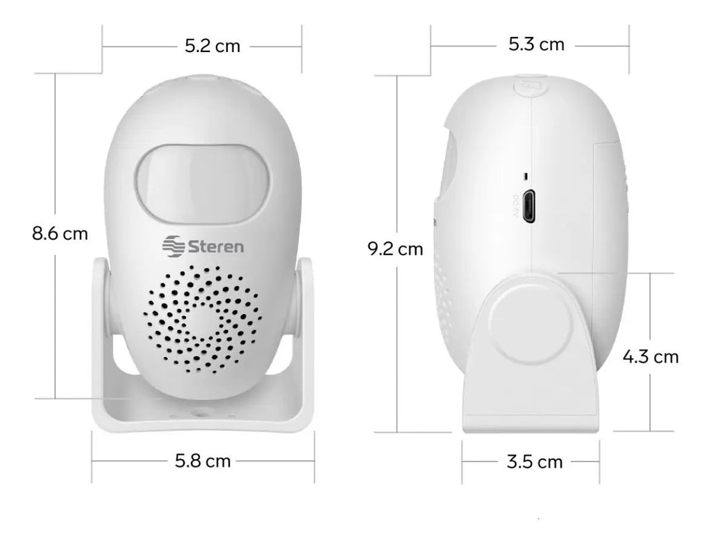 Sensor De Movimiento Alarma Para Tienda Negocio  Ala-034