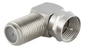 50pz- Adaptador Coax.en L Tipo F Jack A Plug Para Tv 200-046