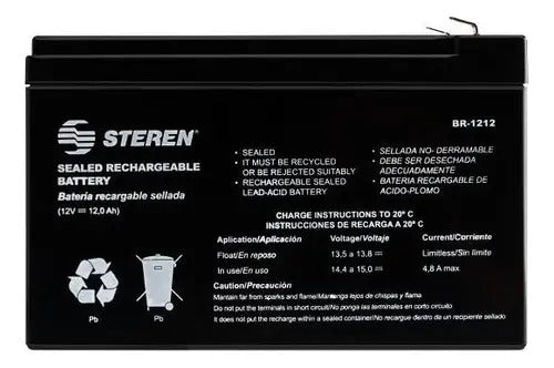 2pz- Bateria Pila Recargable 12v 12a Para Carritos Ups
