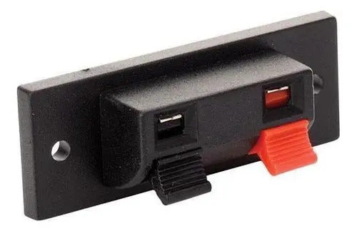 Conector Sencillo Con 2 Terminales Tipo Push / Lote