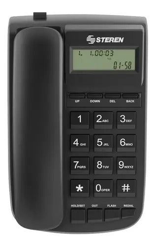 Teléfono Alambrico Steren Teclas Grandes Adulto Mayortel-225