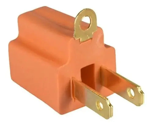 Pack 10pz - Adaptador De Clavija Con Tierra Para Contactos
