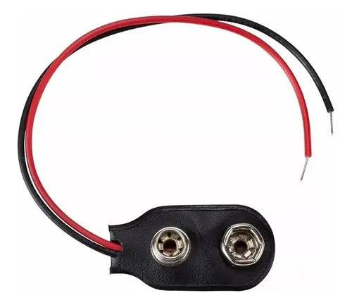 2piezas Broche Para Pila Bateria 9v  Para Proyectos Arduino