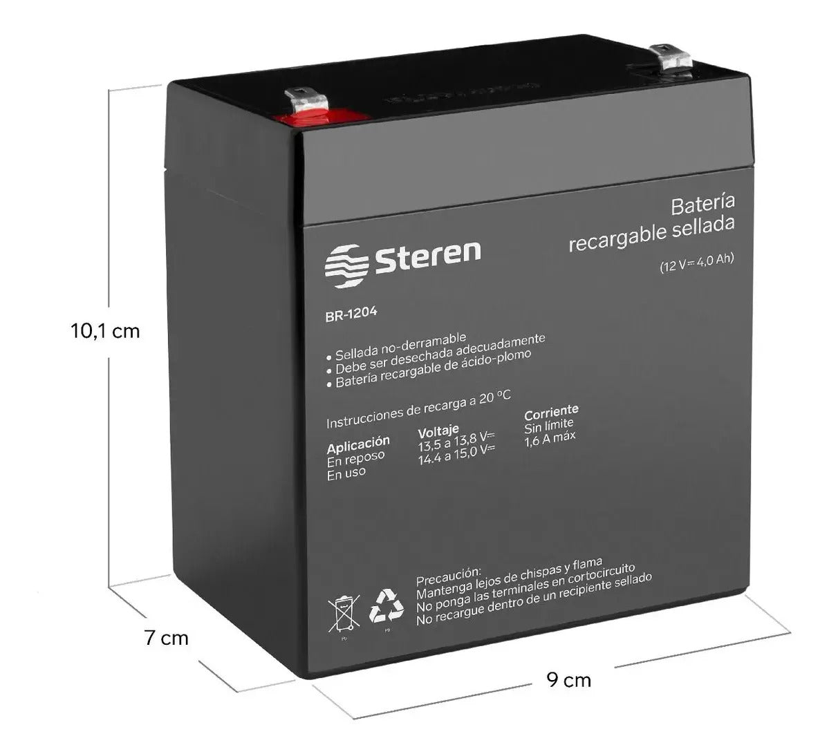 Cargador + Batería 12v 4ah Para Carritos Electricos