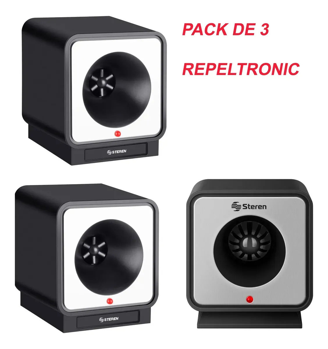 3pz- Ahuyentador Electronico De Plagas Ratones Repeltronic