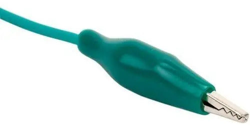 Juego De 10 Cables De 26 Cm Con Caimanes Chicos Cai-201