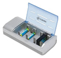 Cargador Universal Para Pilas Aa Aaa C D 9v Crg-500