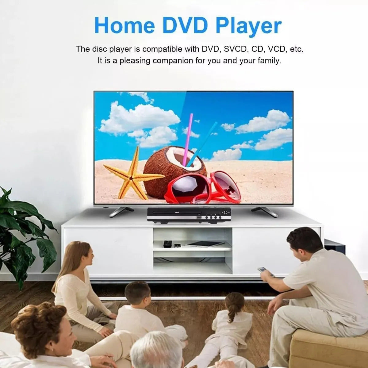 Reproductor Dvd Para Tv Hd 1080 Rca Hdmi Soporta Usb