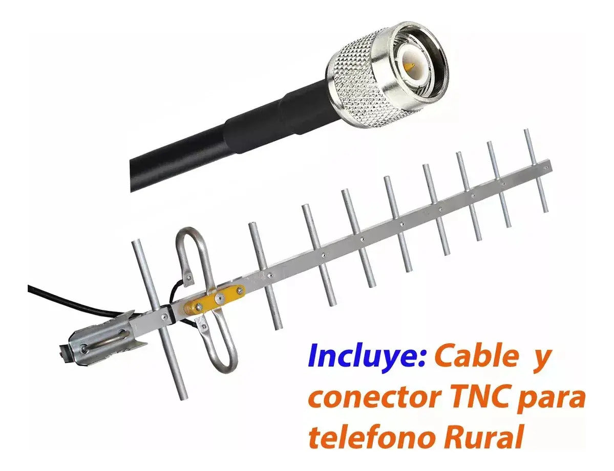 Antena Para Telefono Rural Huawei Senwa Inovacel/cable 30mts
