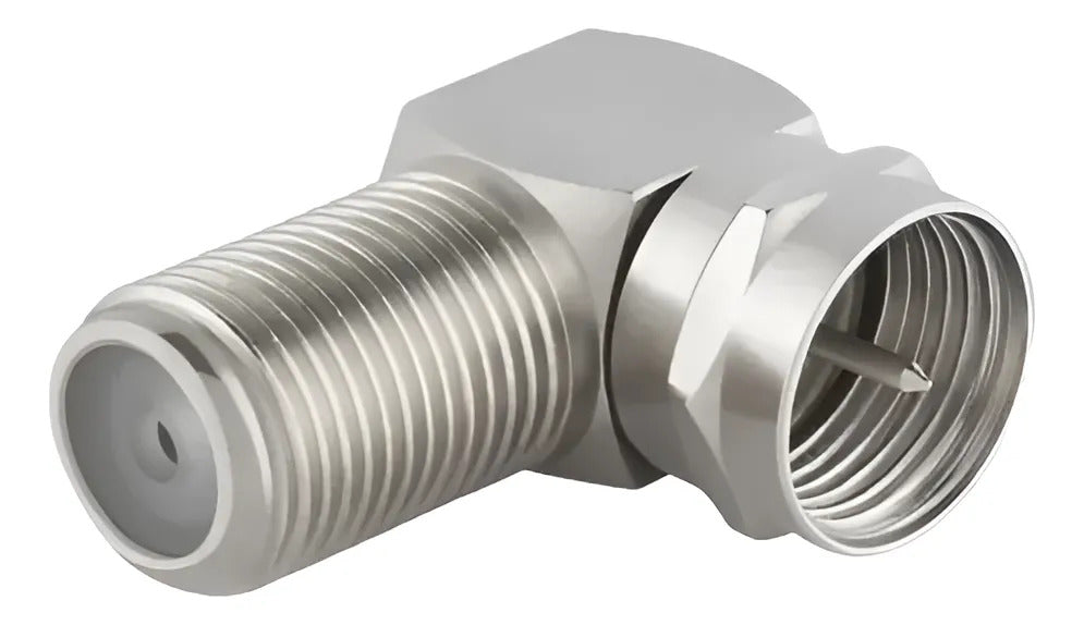 6pz-conector Tipo F 90° Coaxial Hembra-macho Steren 200-046