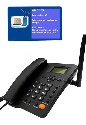 Telefono Rural 2g 3g Liberado Para Cualquier Compañia