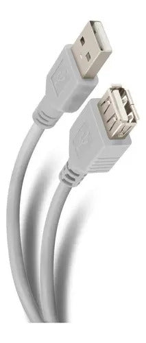 Extensión Usb De 1,8 M Con Conectores Niquelados Usb-316