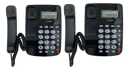 2p- Teléfono Alámbrico Fijo Casa Oficina Negocio Kxt2019cid