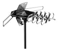Antena Digital Hd Para Tv Exterior Giro Motorizado Tvant-100