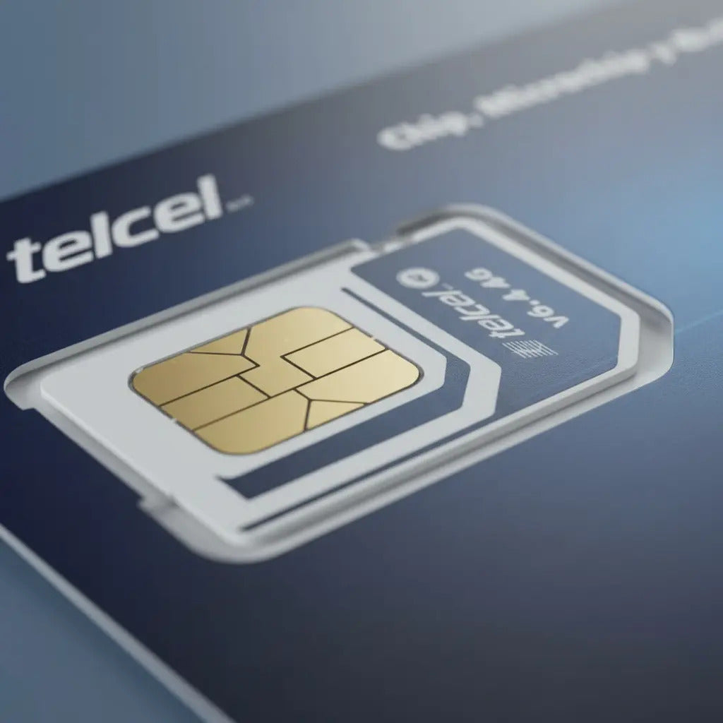 5pz- Chip Y Microchip Telcel 4g Lte Lada 444 San Luis Potosi