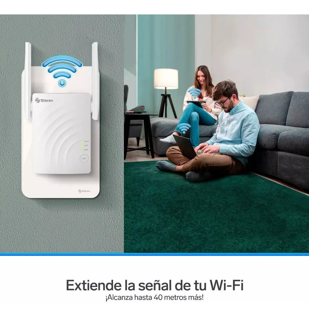 Rompemuros Repetidor Wi-fi De Largo Alcance Com-8200