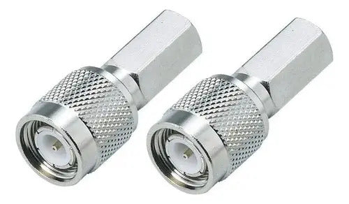 2pz - Conector Tnc Macho De Rosca Para Cable Coaxial  Rg6