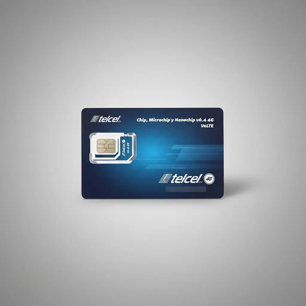 Chip Telcel 3g 4g Lte Para Telefono Rural P/cualquier Modelo