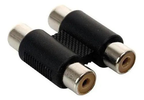 Adaptador De 2 Jacks Rca A 2 Jacks Rca Steren 251-117