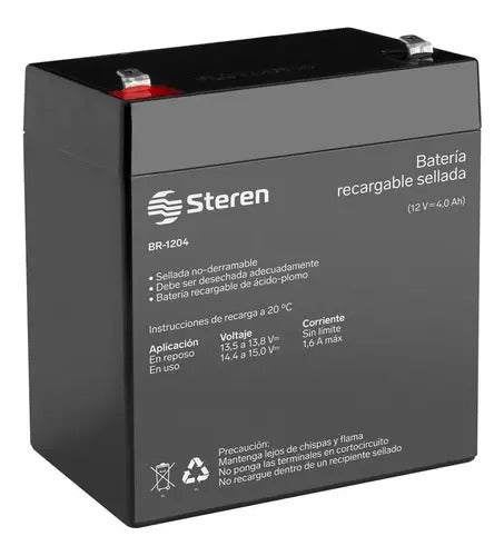 Bateria Recargable 12v 4ah Para Alamas Ups +cargador