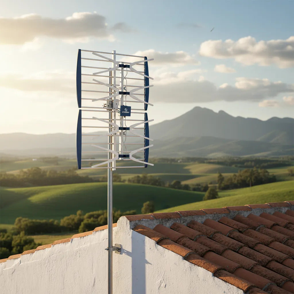Antena Para Tv Pantalla Zona Rural Señal Hd Ant-xtreme