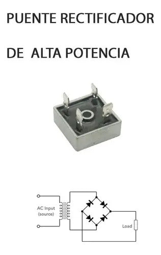 Puente Rectificador De 200 Volts A 35 Amperes Para Generador