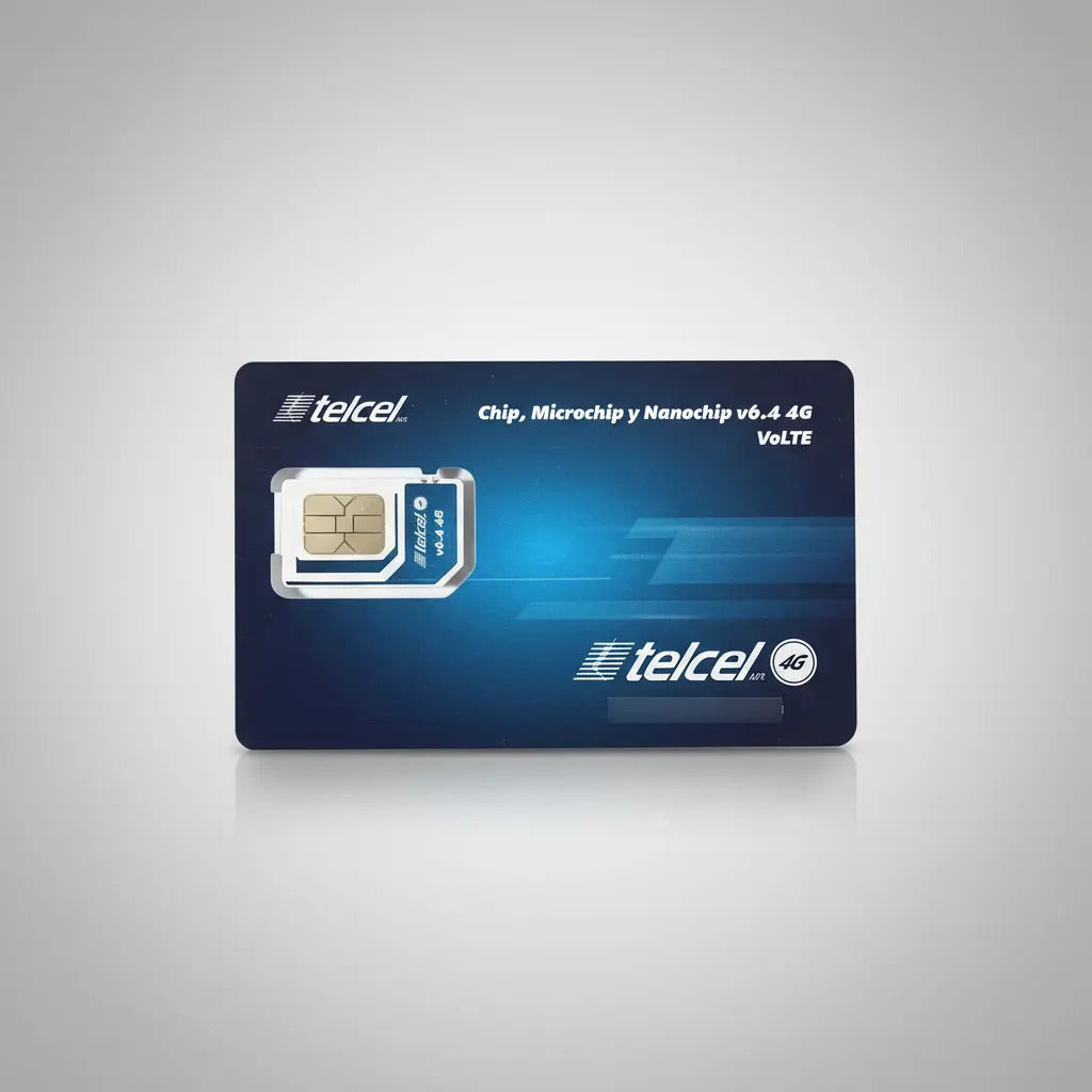 Chip Y Microchip Telcel 3/4g Lte Lada San Luis Potosi