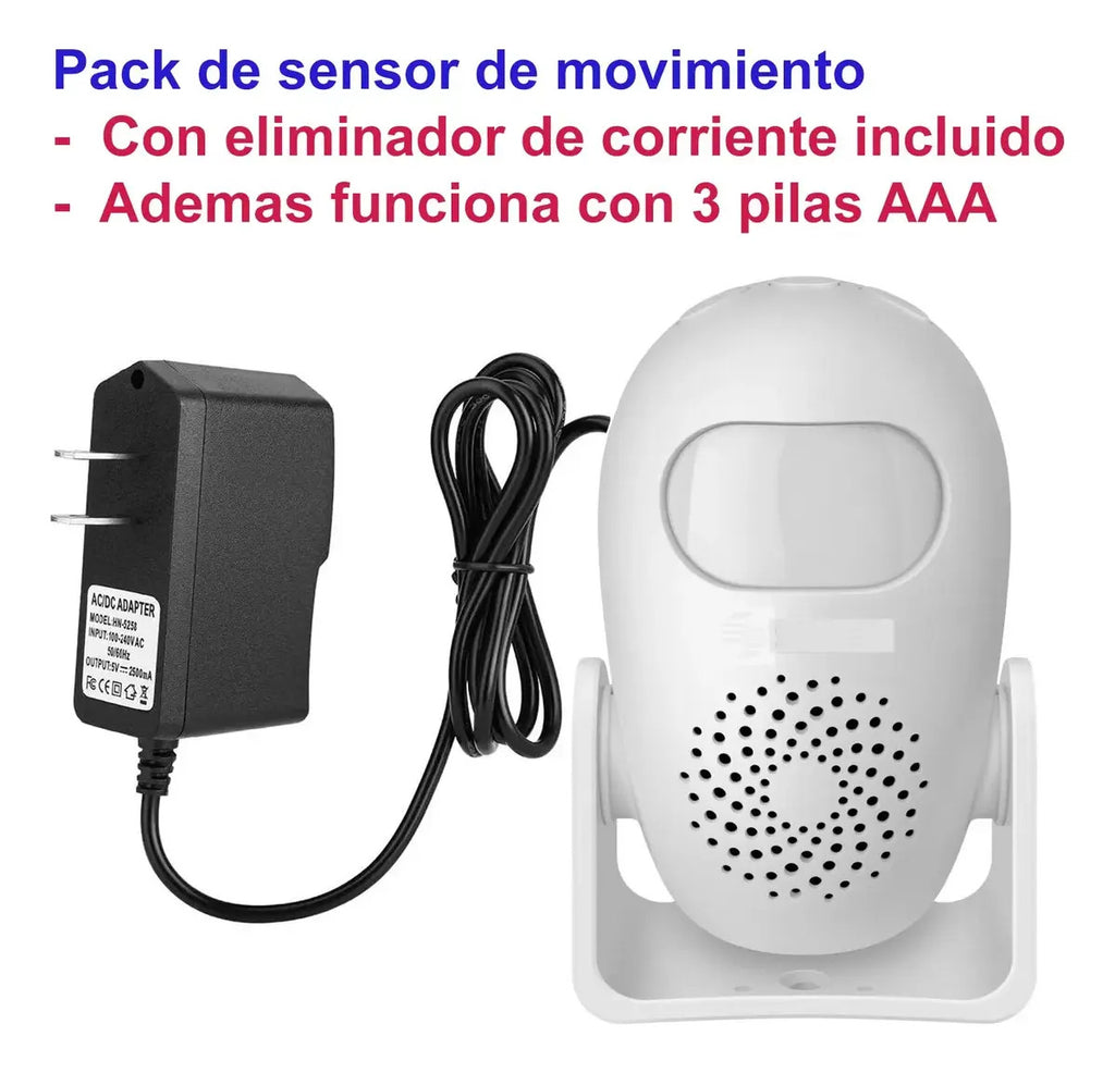 2pz-sensor De Movimiento, Alarma Para Tienda Negocio Ala-034