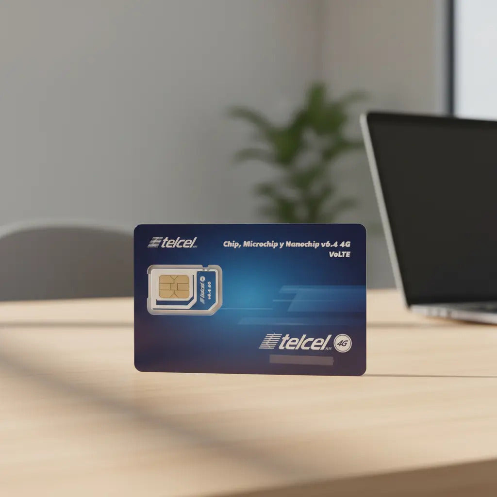 Chip Telcel 3g 4g Lte Para Telefono Rural P/cualquier Modelo
