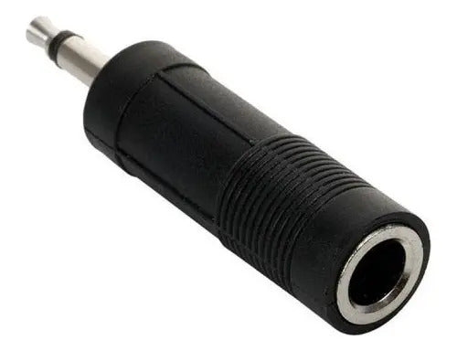 2pz Adaptador Jack 6,3 Mm A Plug  3,5 Mm Monoaural 251-175