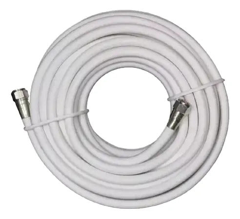Cable Coaxial Rg6 10 Metros Armado Con Conectores Rg6 P / Tv