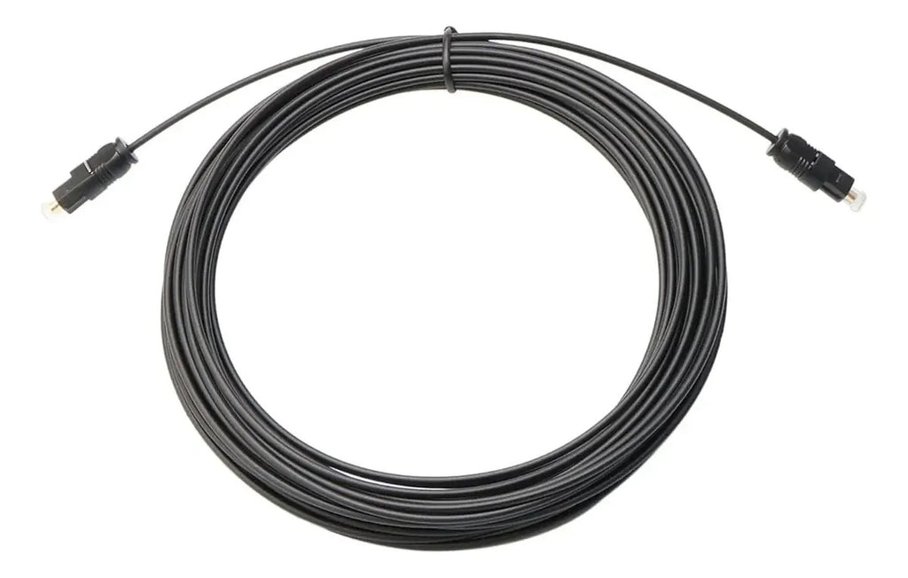 Cable De Fibra Óptica 10 Metros Audio Digital P/ Teatro Y Tv