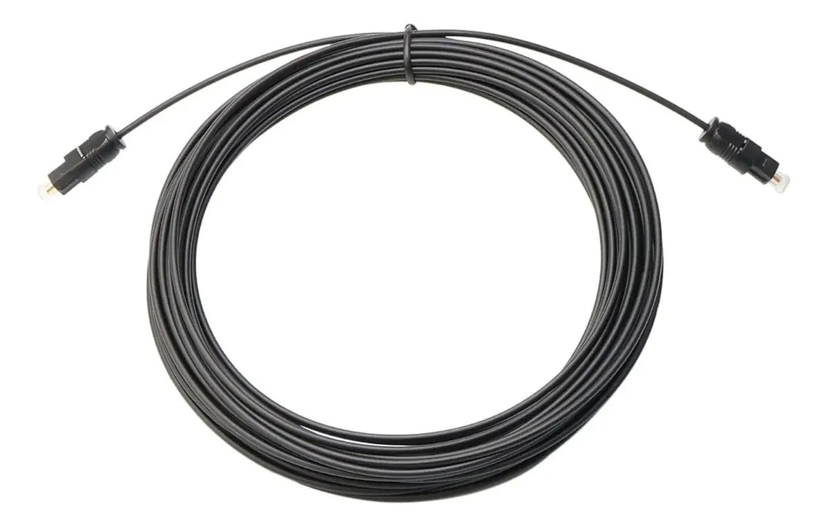 4pz Cable Fibra Óptica 10 Mts Audio Digital P/ Teatro Y Tv