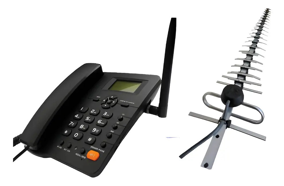 Telefono Rural Remplaza A Huawei F317 Para Ranchos +antena40