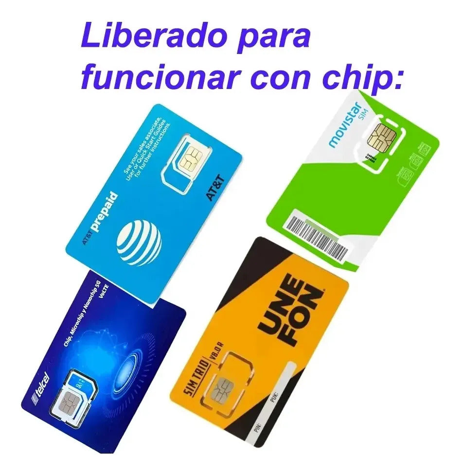 Celular 4g Con Botones Grandes Volumen Alto + Chip Telcel