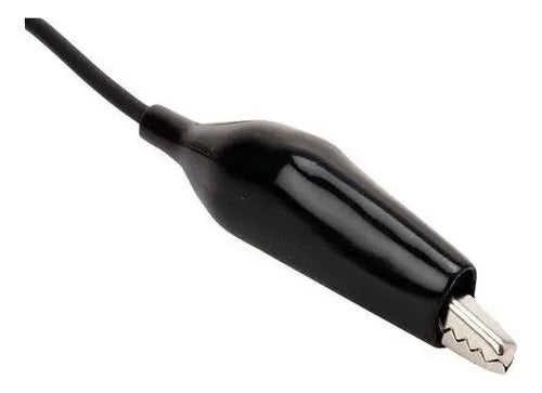 Juego De Cables Con Caimanes De 4.3 Cm, 5 Amperes Cai-202