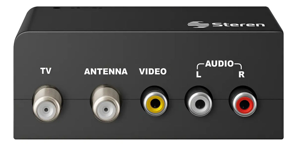 Convertidor De Audio/video A Coaxial Steren Canal 3  207-340
