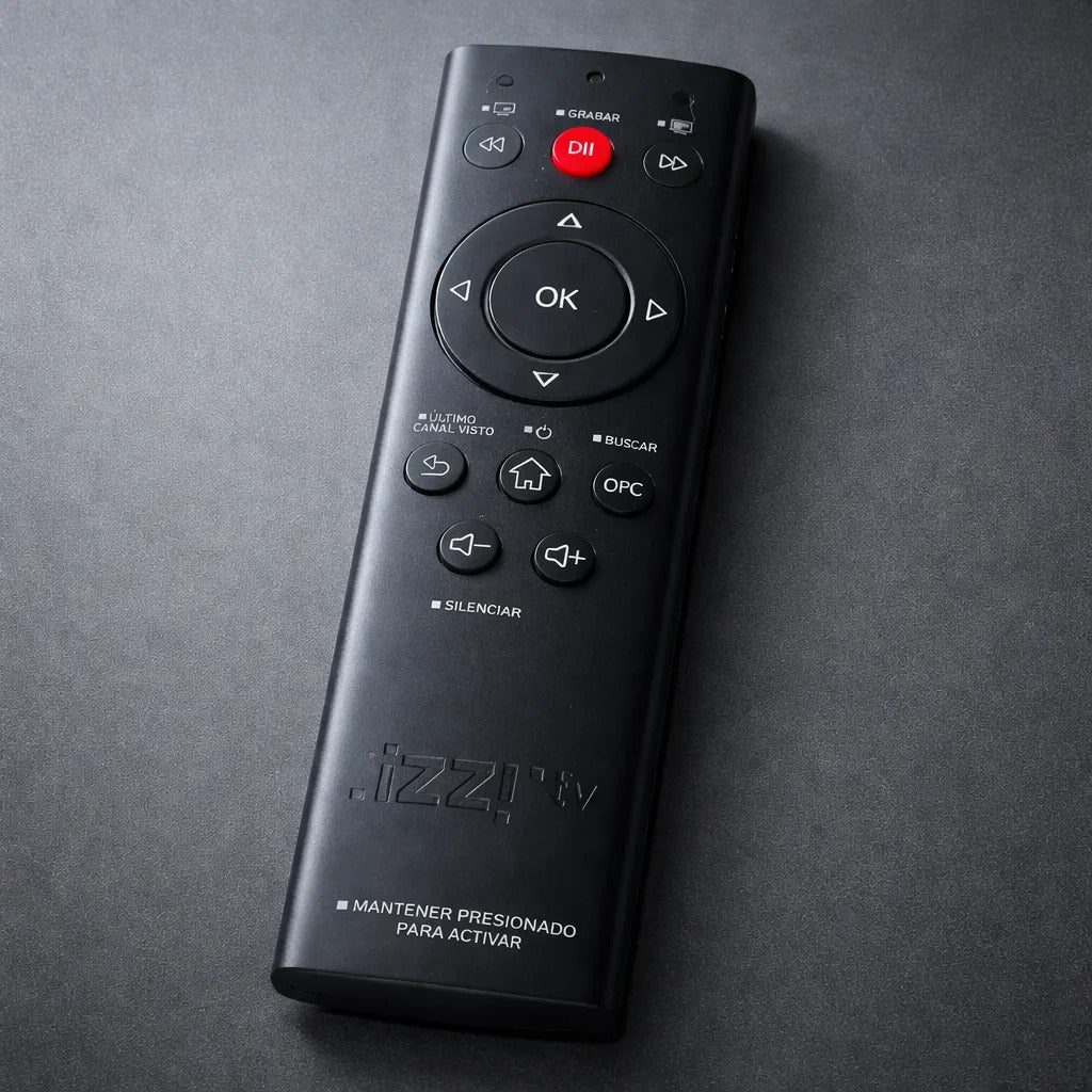 Control Remoto Básico Izzi Para Tv Fácil Y Funcional