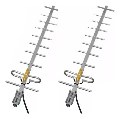 2pz- Antena Yagi Para Telefono Rural Qf3 Panda +cable 15mts