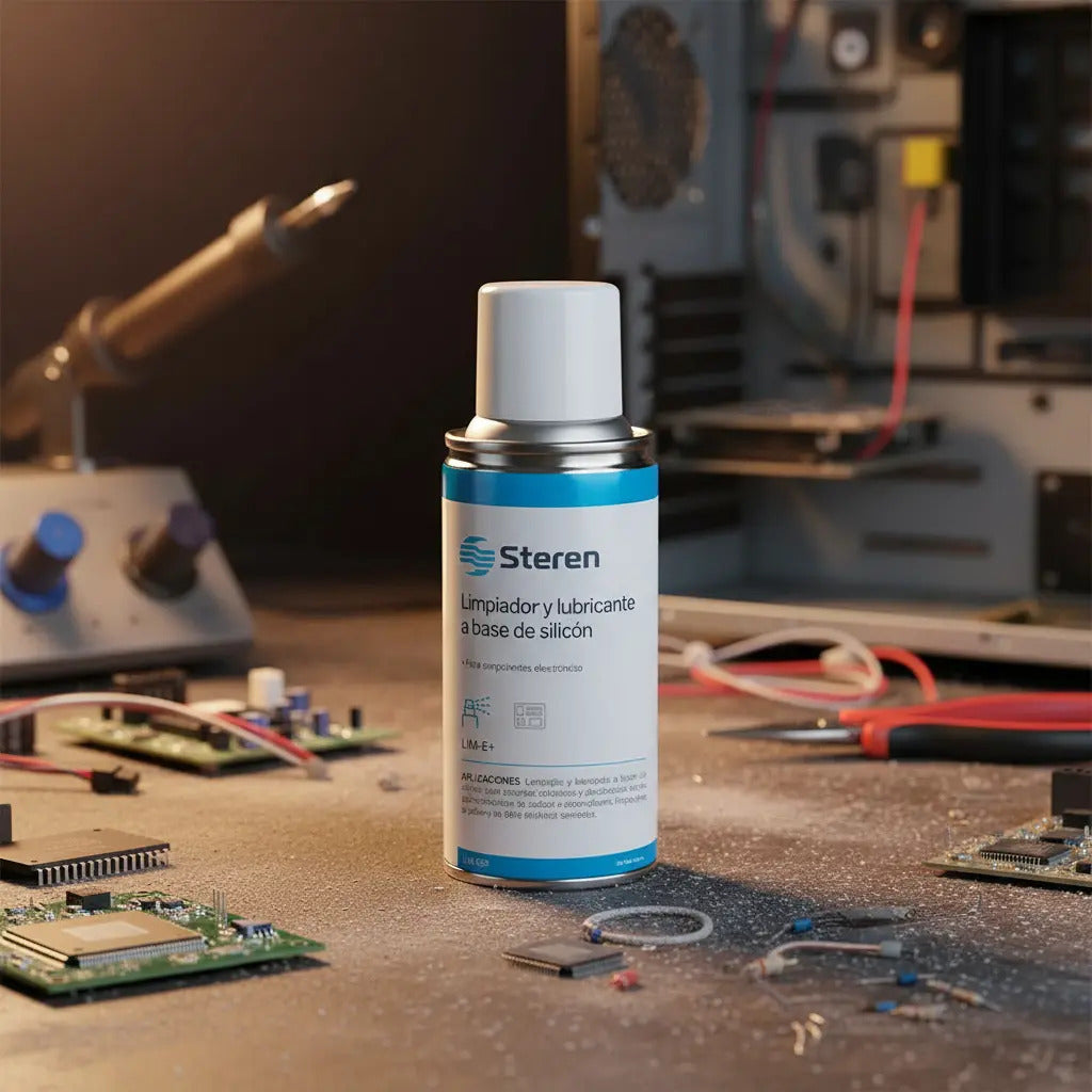 Limpiador Y Lubricante Con Base De Silicon Lim-e+