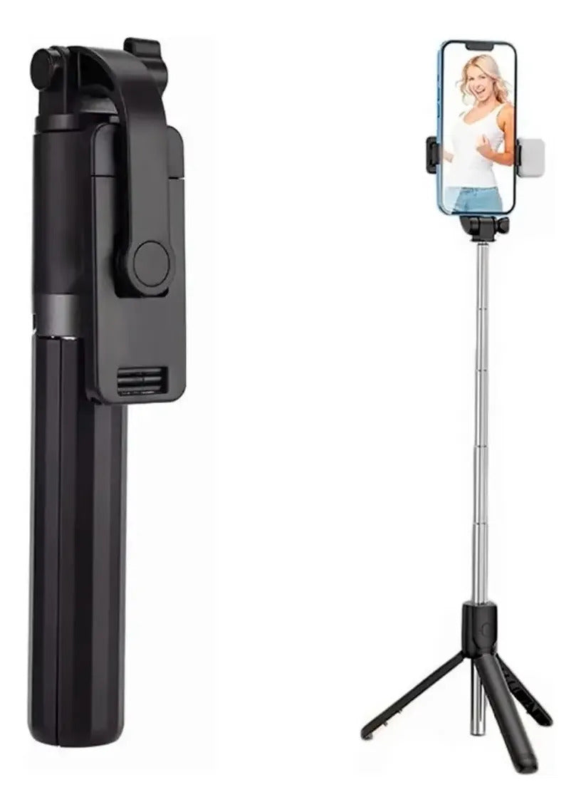 Selfie Stick Bluetooth Tripié Para Celular Trípode 3 En 1