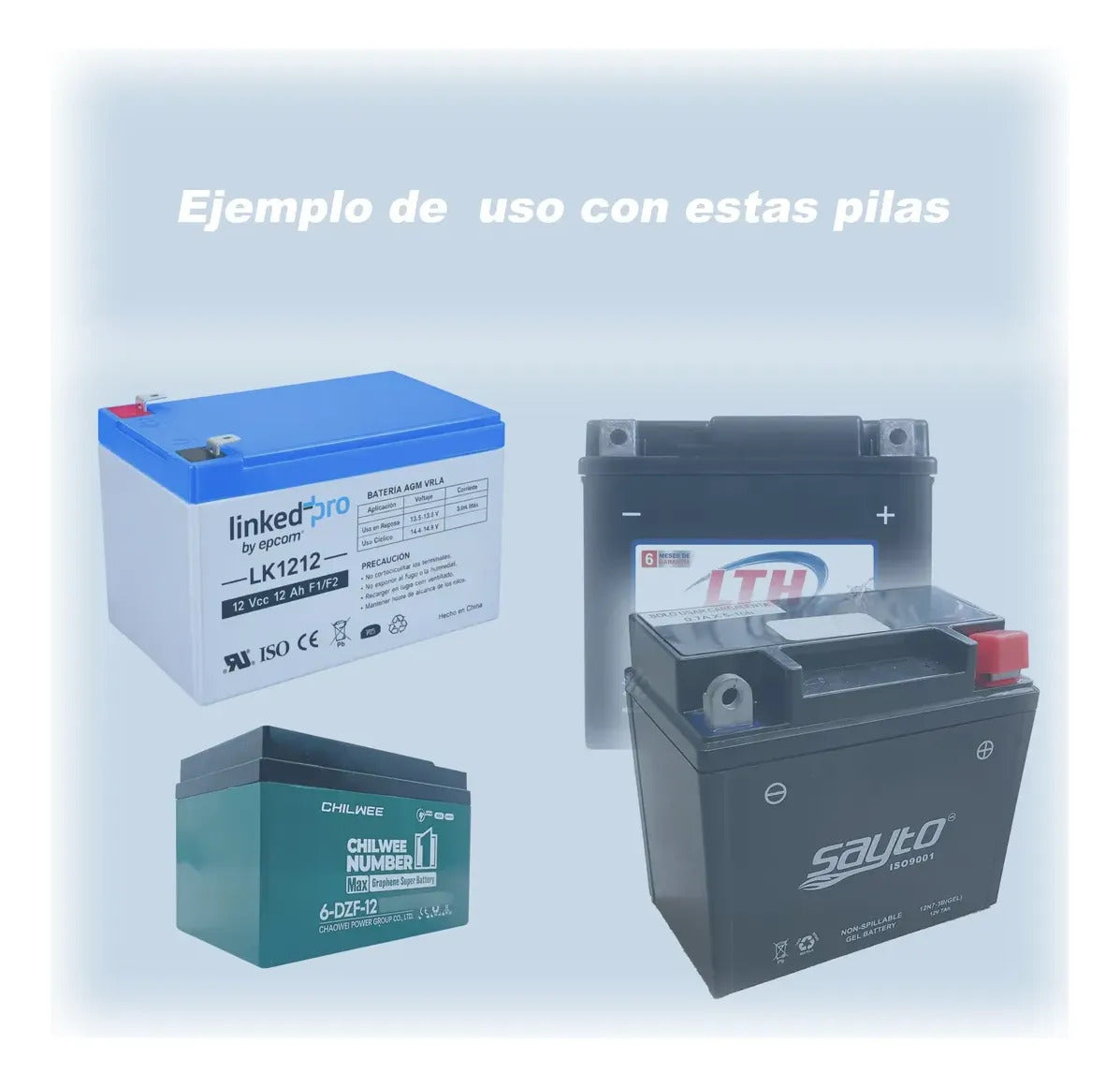 Cargador 12v 1300ma Para Batería De Carritos Electricos