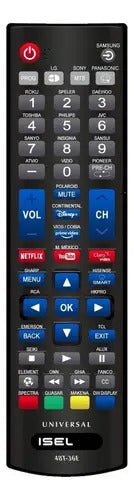 Control Universal Pantallas Smart Tv Y Normal 36 En 1