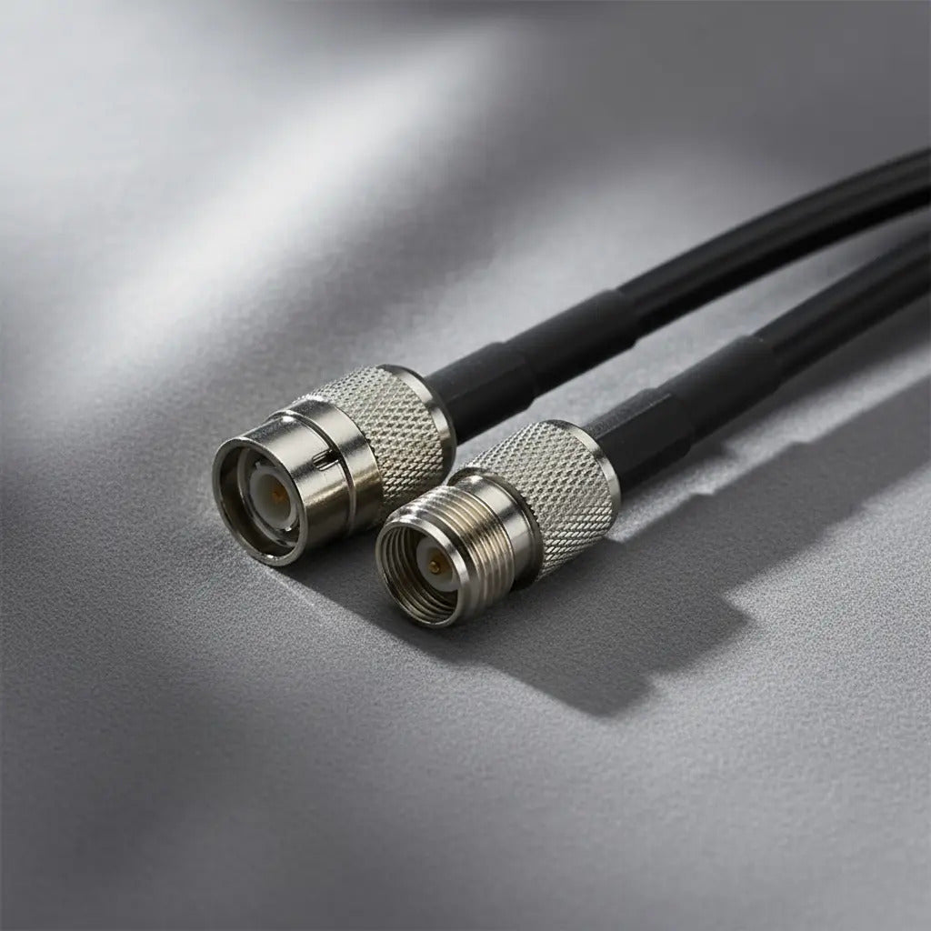 Cable Extension Coaxial Rg6 Tnc Para Telefono Rural 5metros