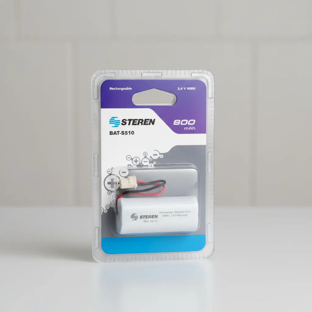Pila Recargable Para Telefono Inalambrico 2.4 V 800mah