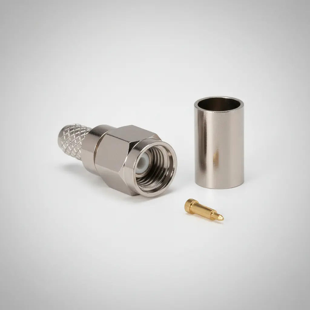 2pz Conector Rp-sma Macho Para Telefono Rural Modem Routers