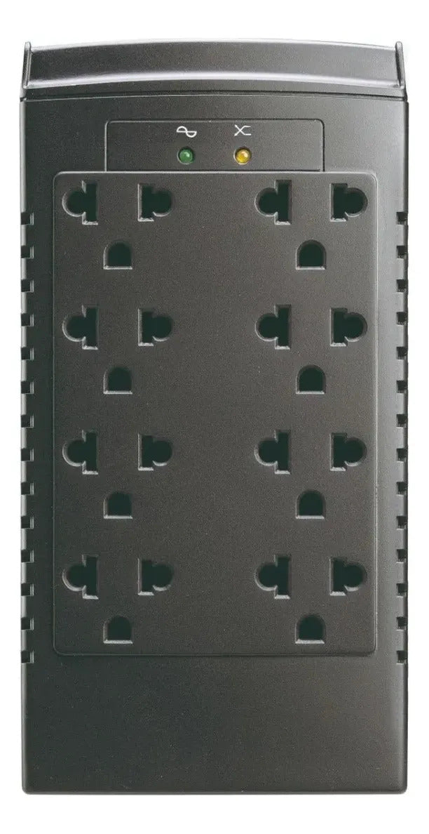 Regulador Voltaje 8 Contactos 1410 Va 800w P/ Hogar Oficina