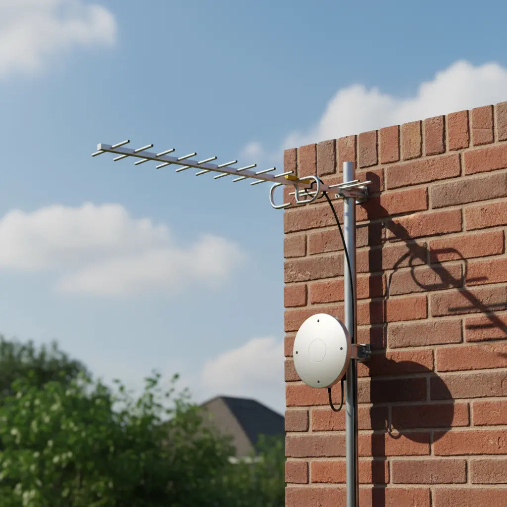 Antena Yagi Para Telefono Rural Hotspot Wifi +cab15mt